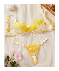 Conjunto Lencería Sexy Dos Piezas Brasier Más Tangas