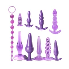 Set Plugs Anales Variados Juguete Erótico
