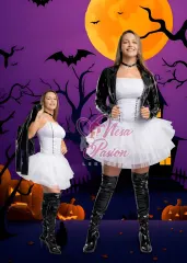 Tiffany Disfraz Corset Sexy Halloween Lenceria