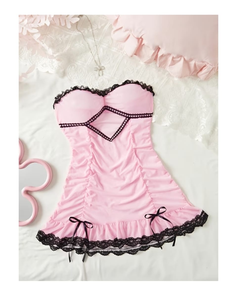 Lenceria sexy Babydoll De Tul1