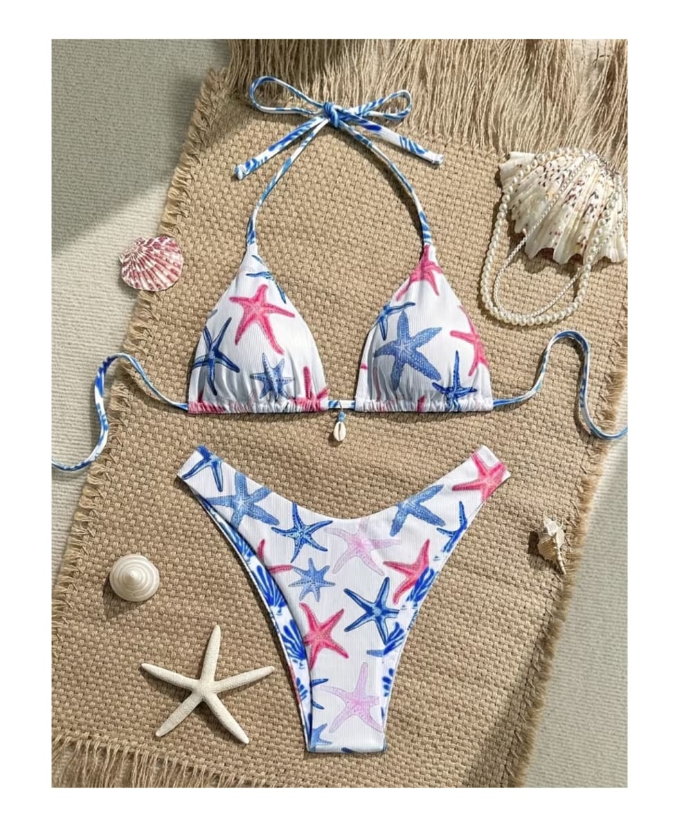 Ropa De Baño Mujer Bikini Juliana Azul1