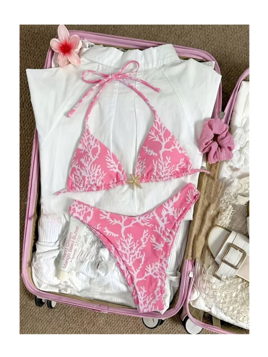 Ropa De Baño Mujer Bikini Kasandra Rosado1