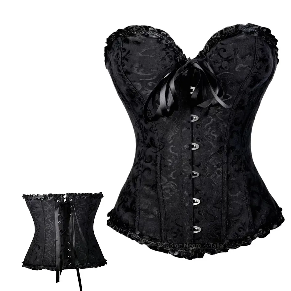 Corset Victoriano Negro1