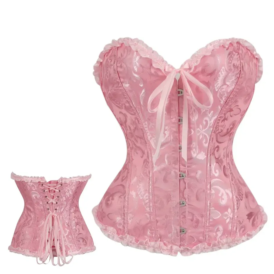 Corset Victoriano Rosado1
