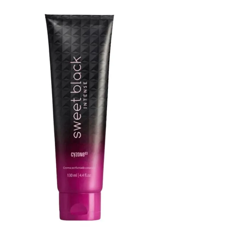 Crema Perfumada Sweet black Intense Cyzone  130 ml1