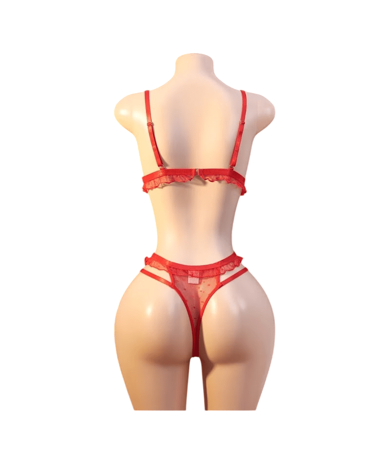 Duo Santa SL Lenceria Siempre Lista Sexy Rojo1