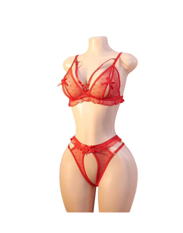 Duo Santa SL Lenceria Siempre Lista Sexy Rojo2