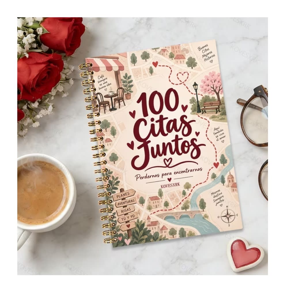 Libro 100 Citas Juntos Nuestra Aventura Con Amor Diario Parejas 081