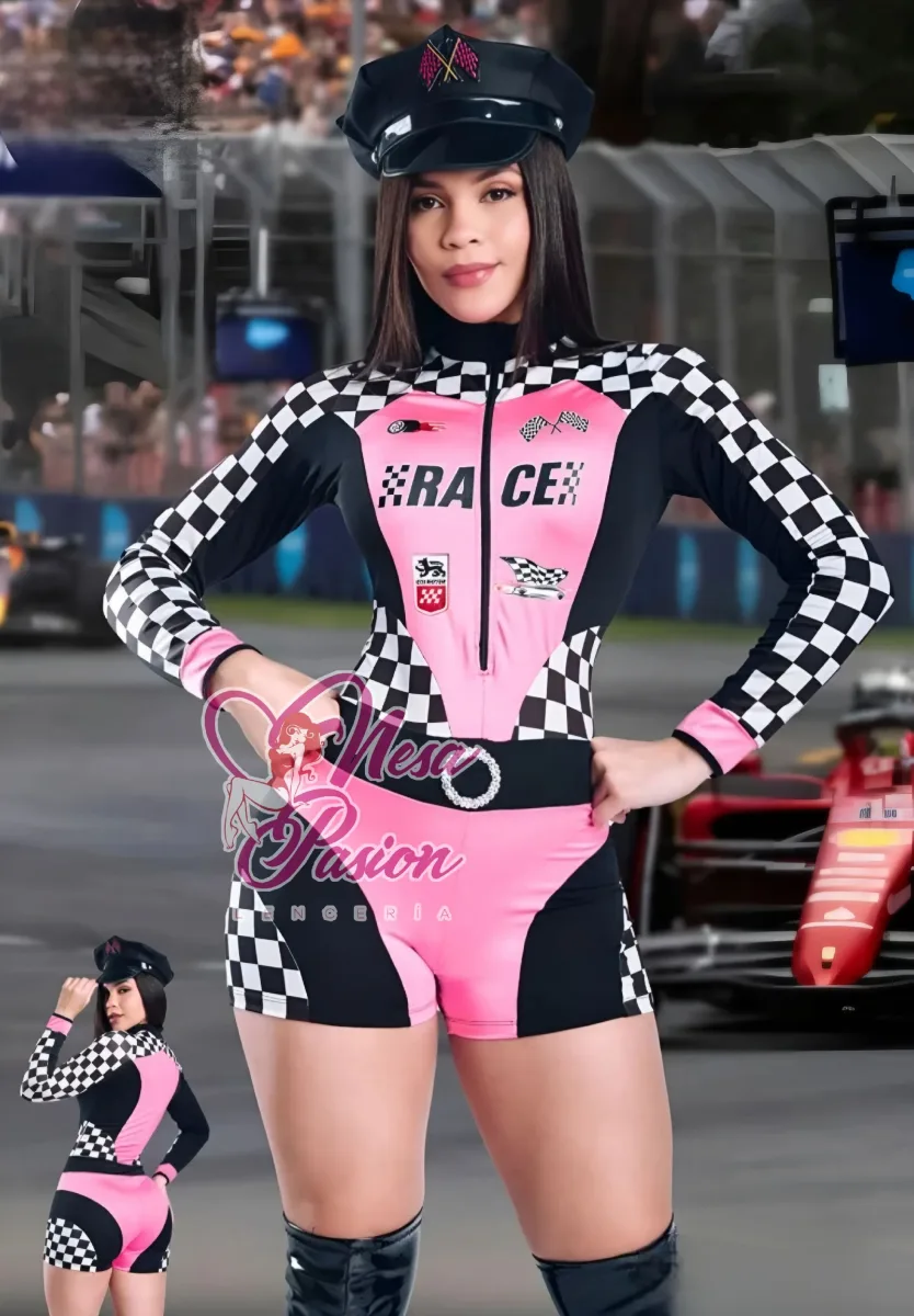 Formula 1 Disfraz Short Sexy Halloween Lenceria1