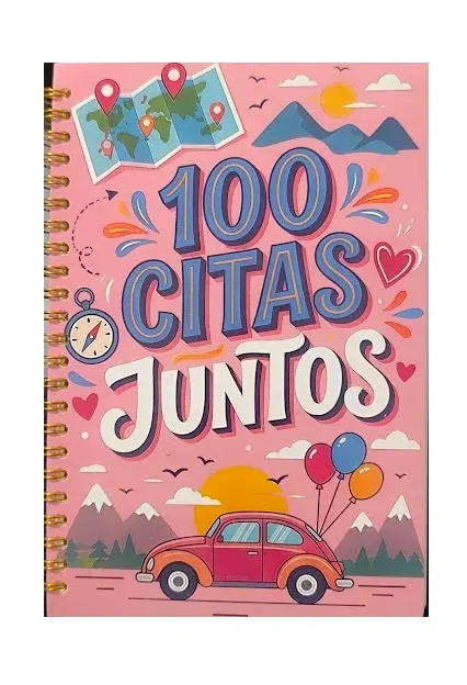 Libro 100 Citas Juntos Nuestra Aventura Con Amor Diario Parejas 021