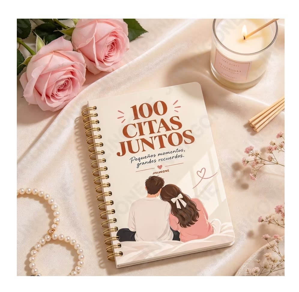Libro 100 Citas Juntos Nuestra Aventura Con Amor Diario Parejas 072