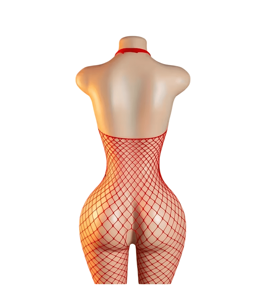 Enterizo Malla CatSuit Sexy Lencería Corporal Cod 052