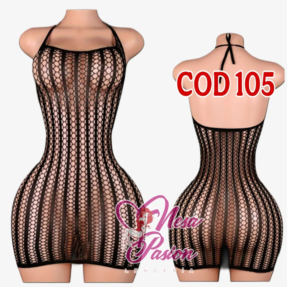 Vestido Malla Cod 1051
