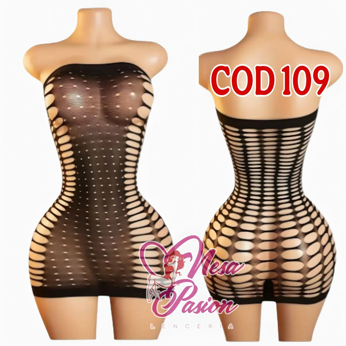 Vestido Malla Cod 1091