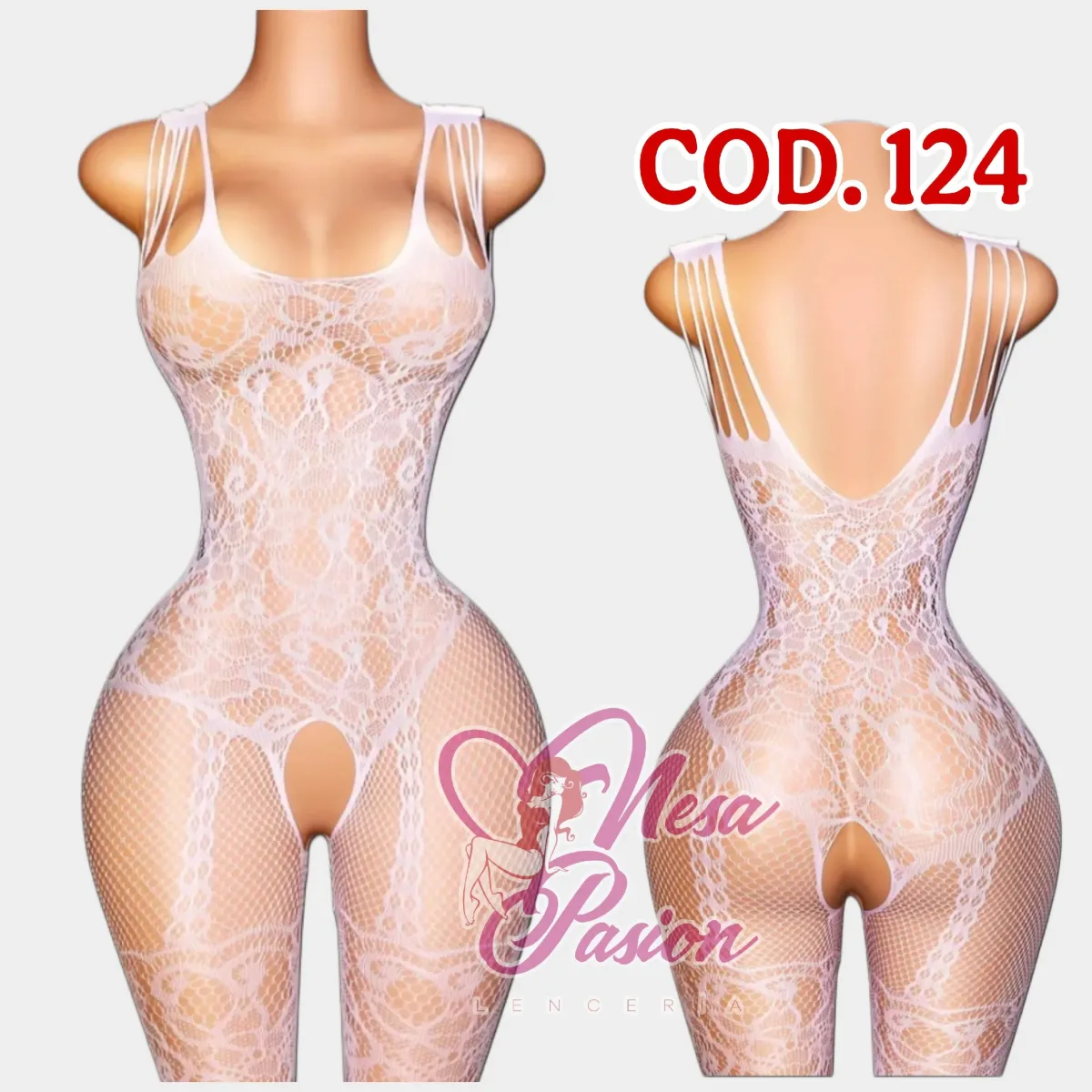 Enterizo Malla Cod 1241