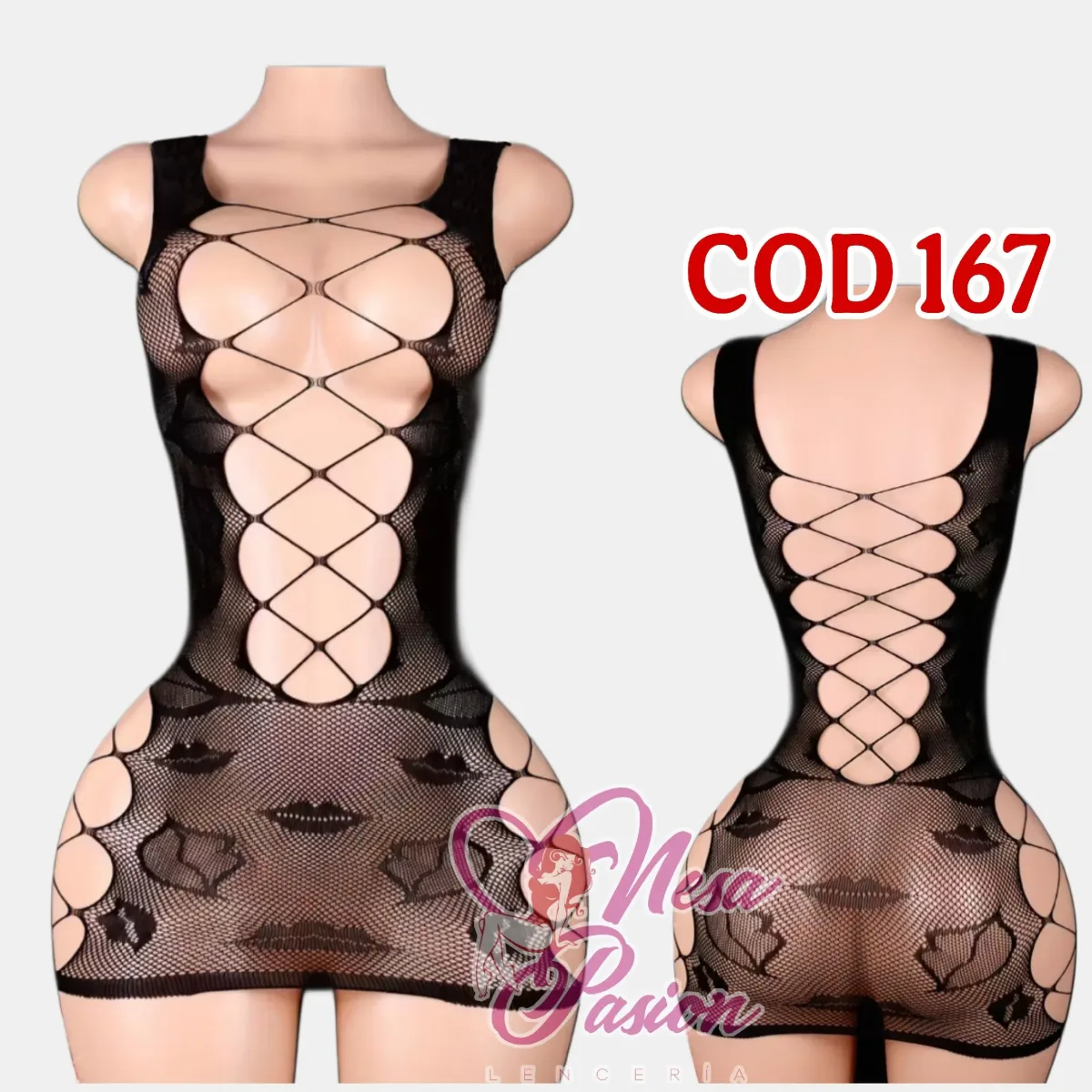 Vestido Malla Cod 1671