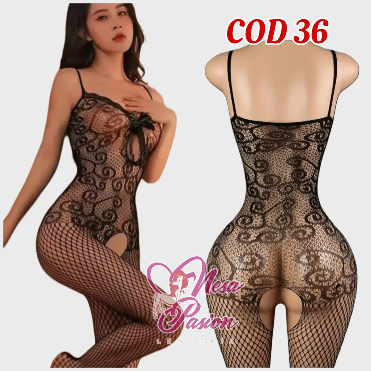 Enterizo Malla Cod 361