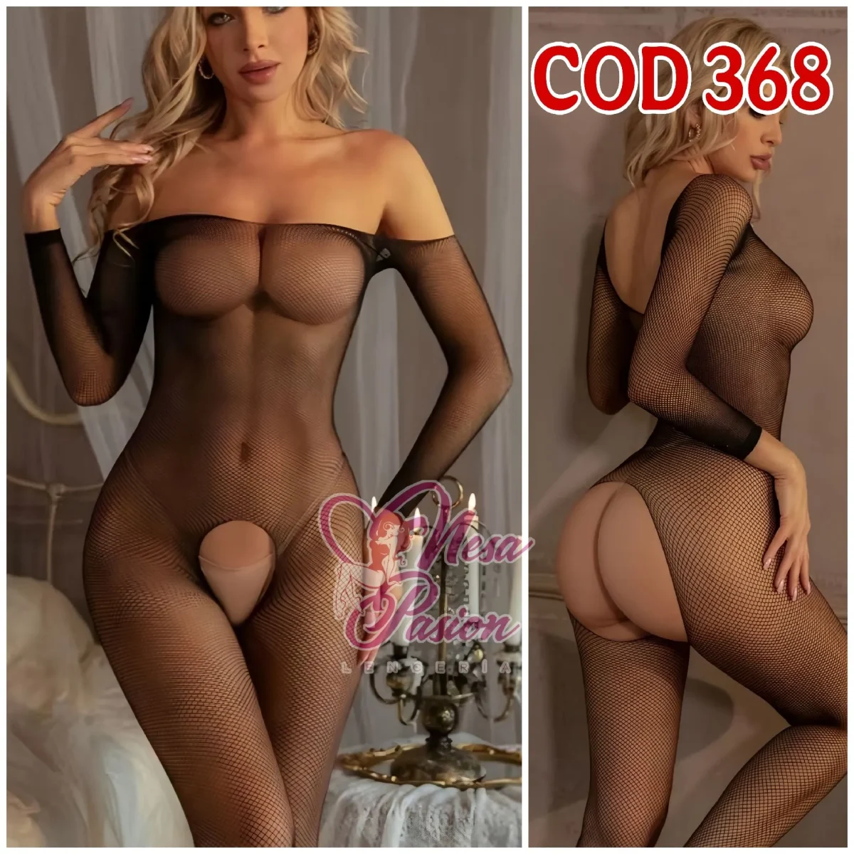 Enterizo Malla Cod 3681