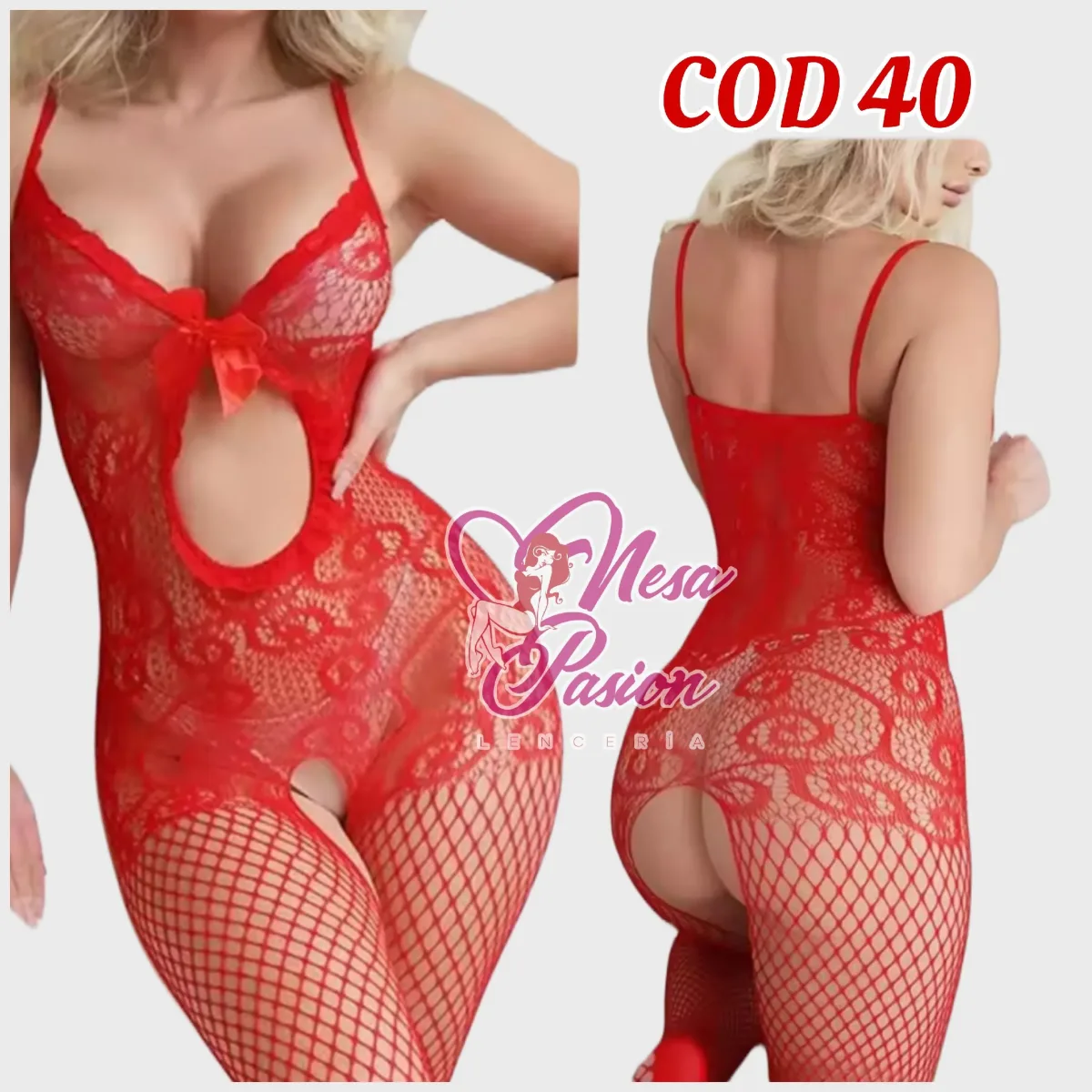 Enterizo Malla Cod 401