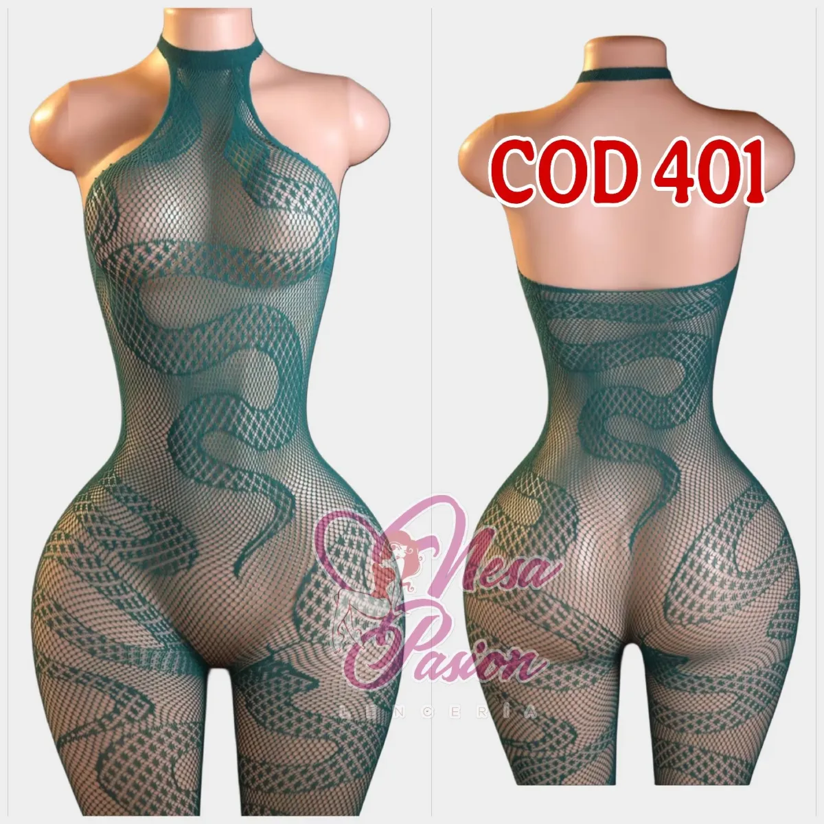 Enterizo Malla Cod 4011