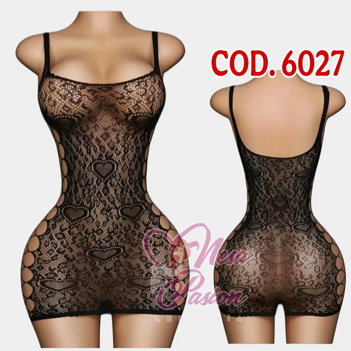 Vestido Malla Cod 60271