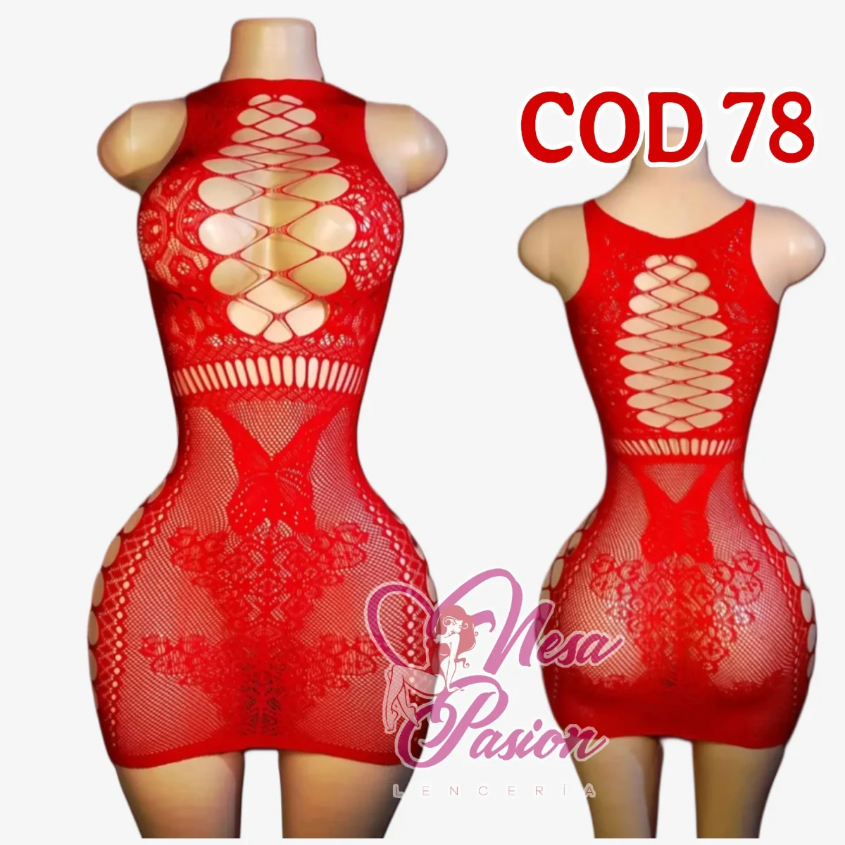 Vestido Malla Cod 781
