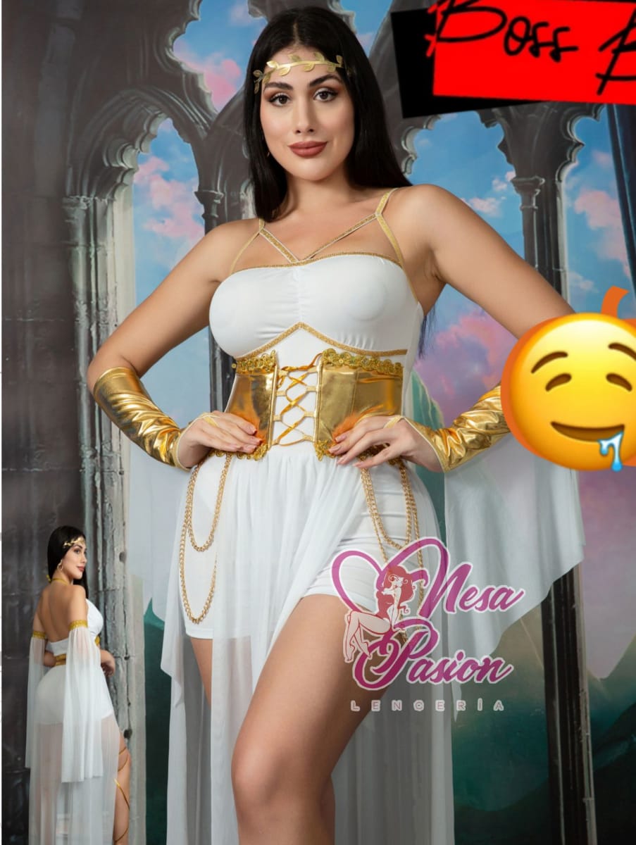 DiosaDisfraz  Griega Sexy Halloween BL2