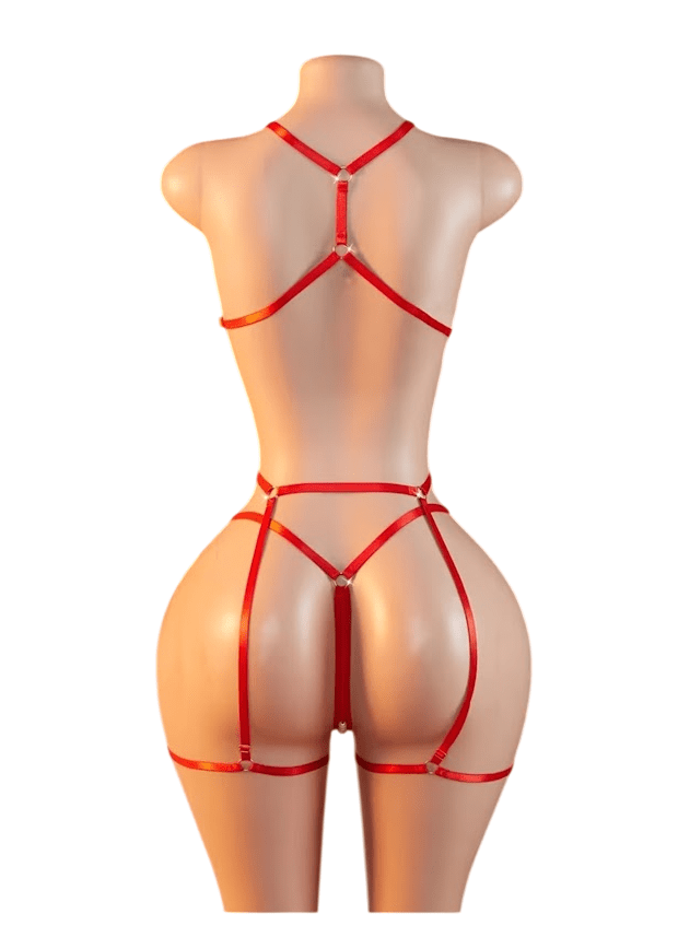 Conjunto Portaligas Siempre Lista Con Perlas Y Ligueros1