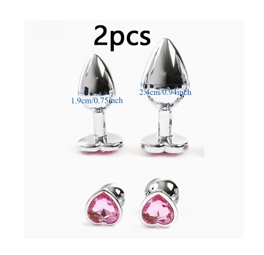 Plug Inicio Duo Rosado KY-23 Anal Juguete erotico Parejas1