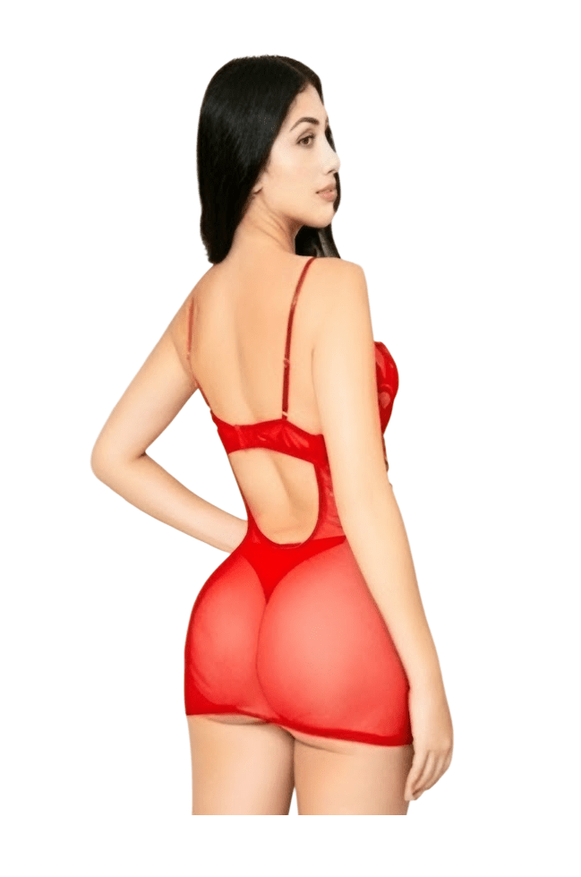 Babydoll Carmesi3