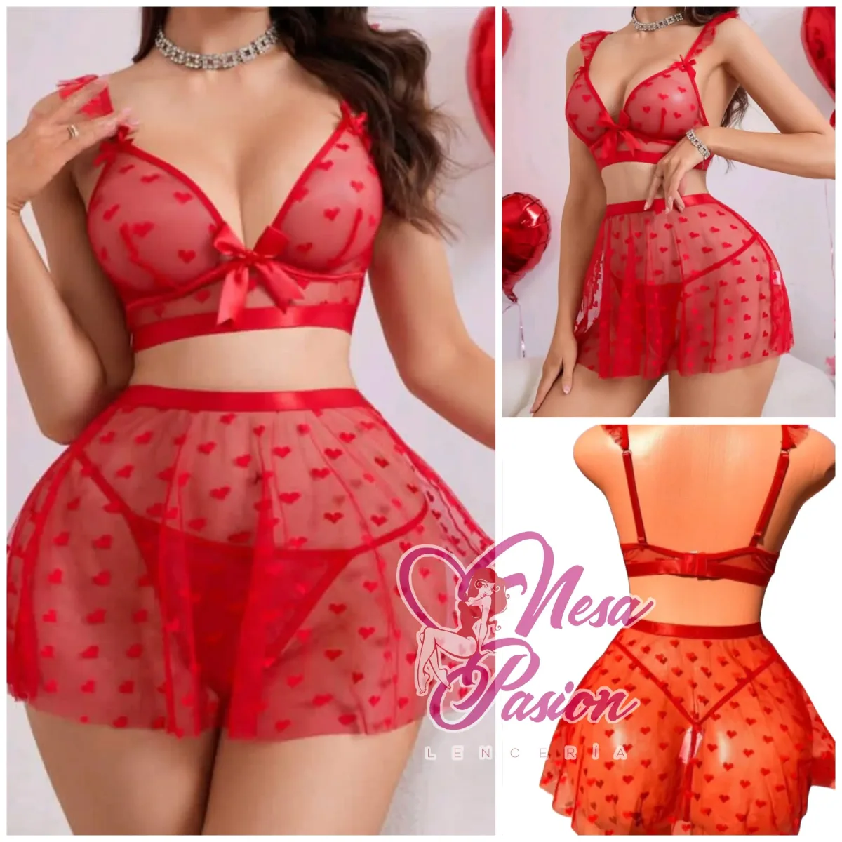 Set Corazon 3Pzs1