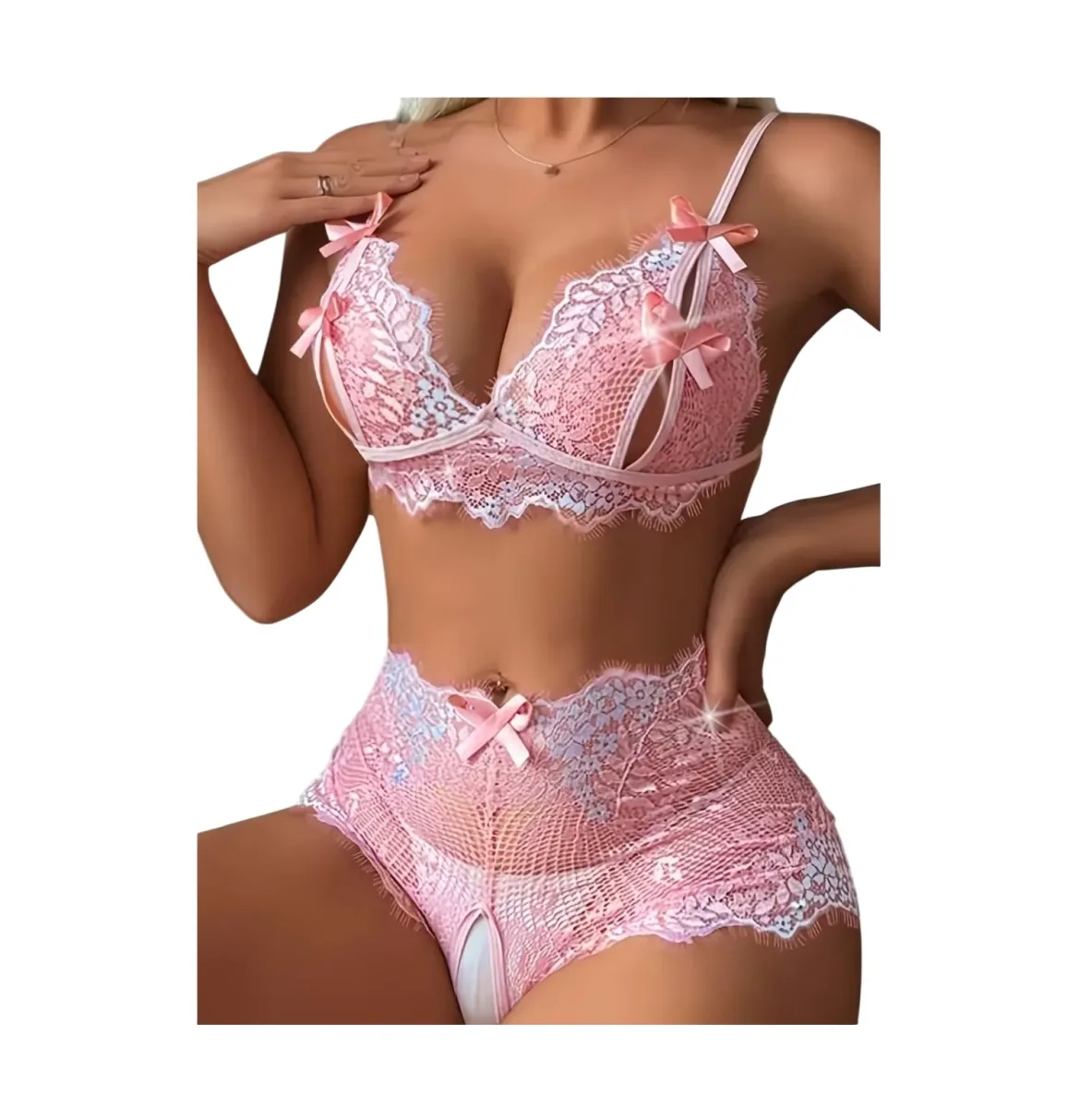 Lencería Siempre Lista Conjunto Bralette Cachetero1