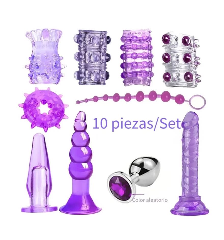 Set Anal Estimulante Juguete Erótico 10 Piezas1