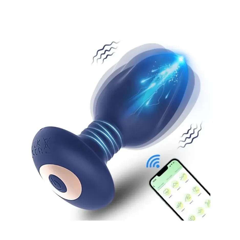Vibrador Anal blue1