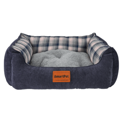 SMART PET CAMA PREMIUM INVIERNO - AZUL1