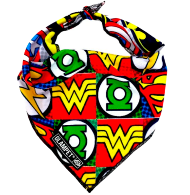 GLAMPET BANDANA SUPER HEROES1