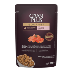 GRAN PLUS POUCH PERRO ADULTO SABOR SALMÓN