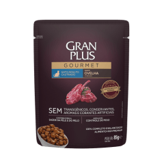 GRAN PLUS POUCH GOURMET GATO ADULTO CASTRADO SABOR CORDERO