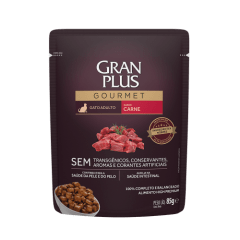 GRAN PLUS POUCH GATO ADULTO SABOR CARNE