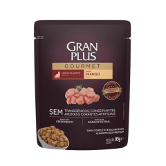 GRAN PLUS POUCH GATO CACHORRO SABOR POLLO
