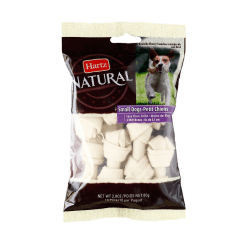 HARTZ CARNAZA MINI BONES NATURAL 2.8 OZ