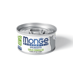 MONGE FELINE ADULT MONOPROTEIN CONEJO LATA 80 GR