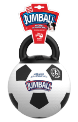 GIGWI JUMBALL FUTBOL/HANDLE WHITE/BLACK