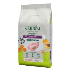 GUABI NATURAL GRAIN FREE PERRO ADULTO RAZAS MEDIANAS POLLO Y LENTEJA