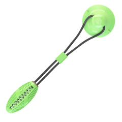 JUGUETE PET DENTAL RUGBY CON SOGA ELASTICA