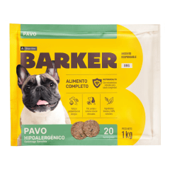 BARKER HAMBURGUESA DE PAVO 1 KG