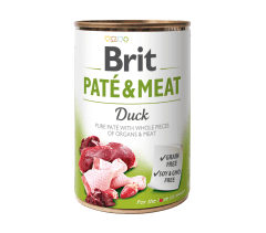 BRIT PATE & MEAT DUCK 400 GR