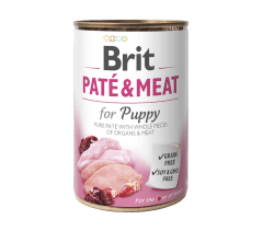 BRIT PATE & MEAT CHICKEN & TURKEY PUPPY 400 GR