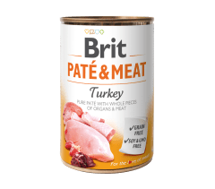 BRIT PATE & MEAT TURKEY 400 GR