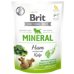 BRIT CARE DOG FUNCTIONAL SNACK MINERAL HAM FOR PUPPIES 